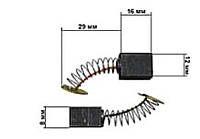 Щетки для электроинструмента 8*12*16 большой пятак KOSA