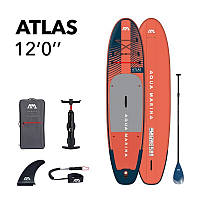 Универсальная надувная SUP доска сап борд 12'0" Aqua Marina Atlas