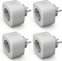 Комплект 4 шт Розумна розетка Refoss WiFi Socket 16A