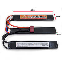 Акумулятор LiPo 11.1V 1500mah - 3 stick 20-40C нунчаки Т-конектор (VBPower)