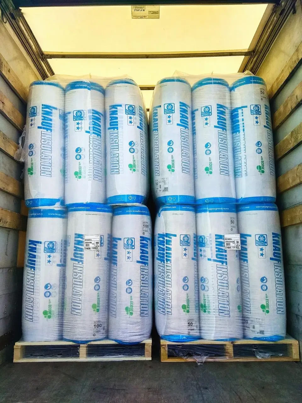 Мінеральна вата Knauf Insulation Naturoll 1200х9100х50 мм 21,84 м² (1м²) - фото 2 - id-p2098668293