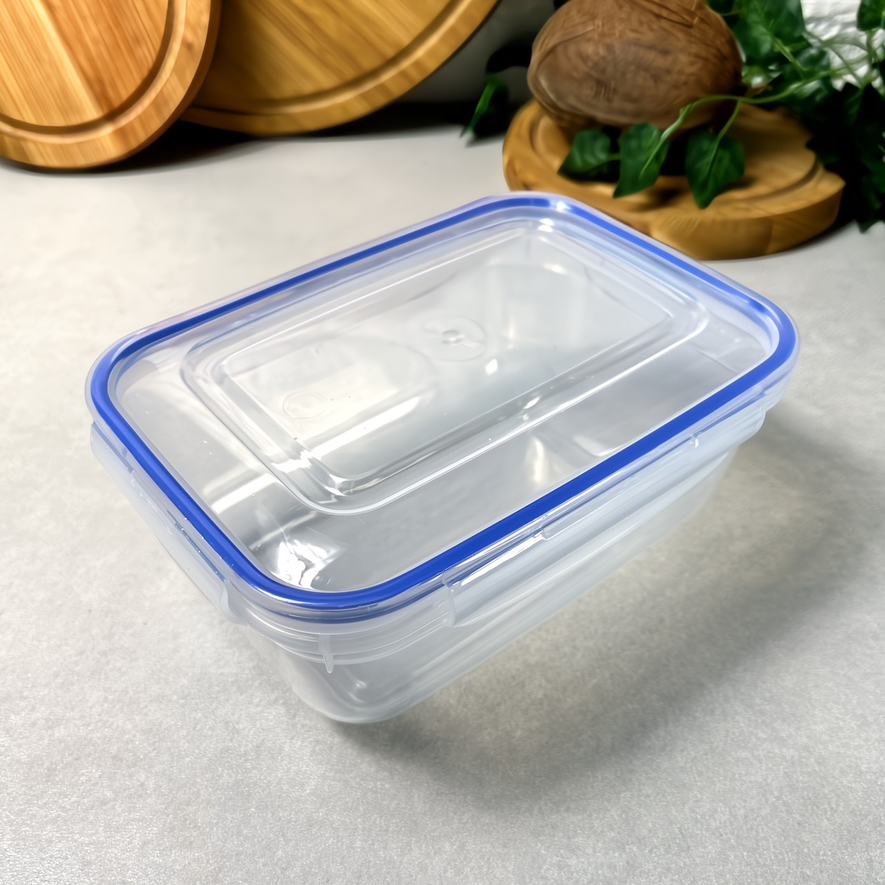 Харчовий контейнер із кришкою на засувках 1,4л 30113 Dunya, фото 1