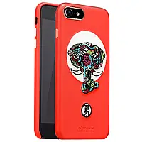 Чохол-накладка Nillkin Brocade Elephant для iPhone SE2 / 8 / 7 Red