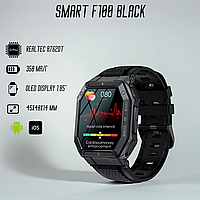 Smart Watch наручные Smart Everest Black водонепроницаемые смарт часы Android iOS черные