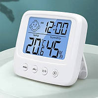 Цифровий годинник термометр-гігрометр