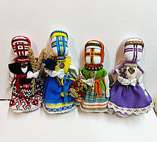 Лялька Українка дівчинка у вишиванні з вінком 33 см