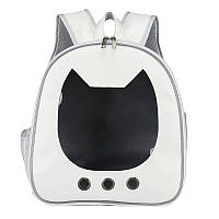 Рюкзак-переноска для кошек и собак 34х31х18 CosmoPet CP-35 White