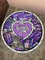 Вкусный подарочный набор со сладостями для девушки, набор в форме рафаэлло для жены, мамы, ребенка NDB-34