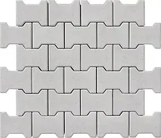 Тротуарна плитка подвійна «Т» 80 перлина