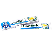 Зубная паста аюрведическая Отбеливающая (Соль и лимон) Dabur Herb'l, 80 г