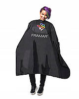 Накидка парикмахерская Framar Color Cover - Cape для покраски, 135 x 145 см