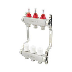 Колектор для теплої підлоги Polmark 1"X3/4" 3 контури, фото 3