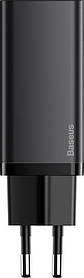 Зарядний пристрій Baseus GaN2 Lite QC C+U 65 W black