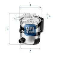 Топливный фильтр RENAULT SCENIC (JM0/1_) / RENAULT MEGANE (KM0/2_) 2001-2012 г.