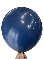 Повітряні латексні кулі кольору 008 сіро-синій 18 дюймів