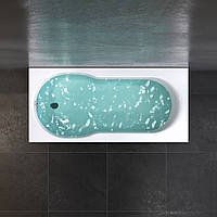 Ванна акрилова пристінна 150*70 см, білий колір AM.PM W88A-150-070W-A X-Joy
