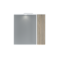 Зеркальный шкаф с подсветкой 75см, правый, дерево AM.PM M91MPR0751WF38 GEM S