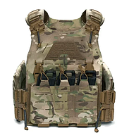 Плитоноска с карманами для боковой защиты Tacowl Alfa Plate Carrier