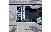 Накладки на окно спалки MAN TGA-TGX-TGL-TGM нержавейка