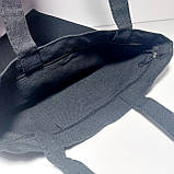 Сумка шоппер з малюнком на блискавці коттон, фото 5