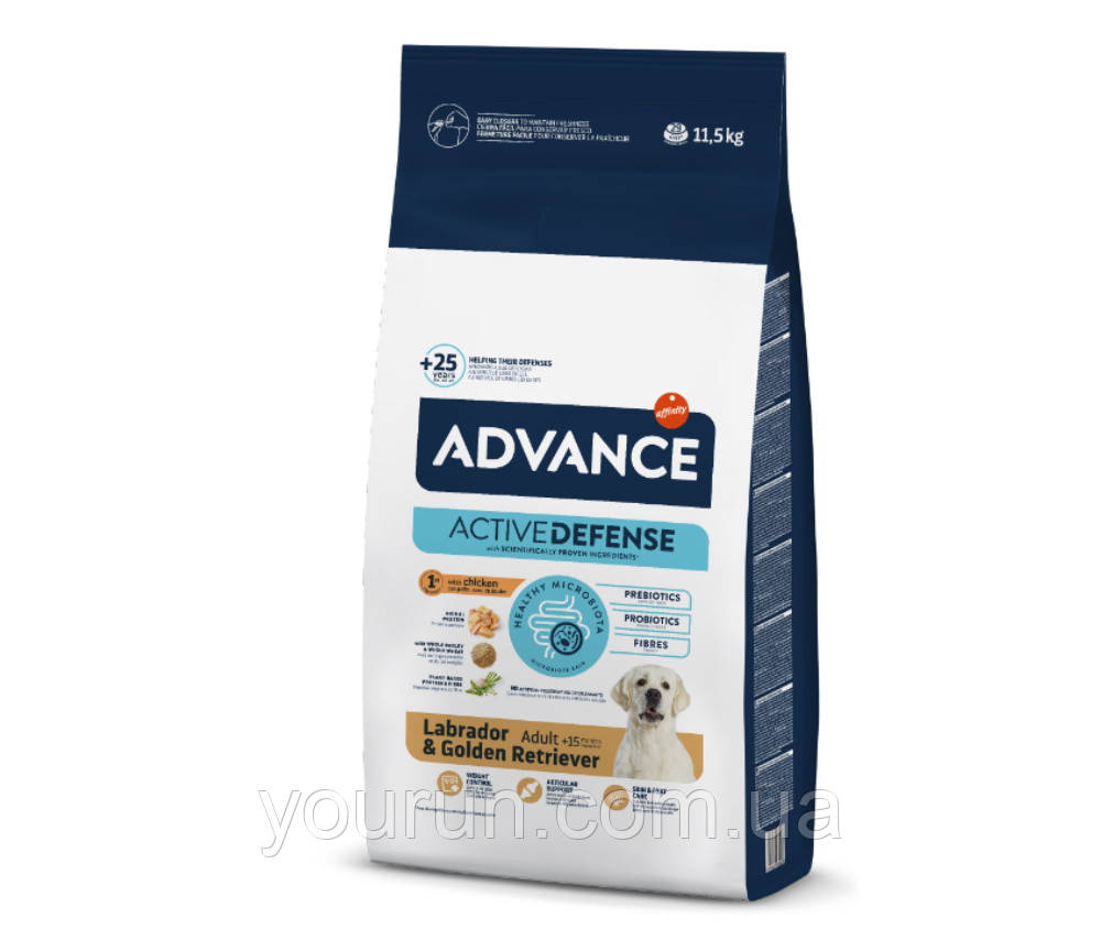 Advance (Едванс) Dog Labrador - Корм для дорослих собак породи лабрадор 11.5 кг