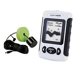 Ехолот дротовий Lucky FF718 FISH FINDER з одним датчиком кишеньковий для зимової та літньої риболовлі