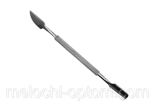 Лопатка манікюрна для кутикули KDS 01-4281 130мм шабер для манікюру пушер сокира для манікюру, фото 1