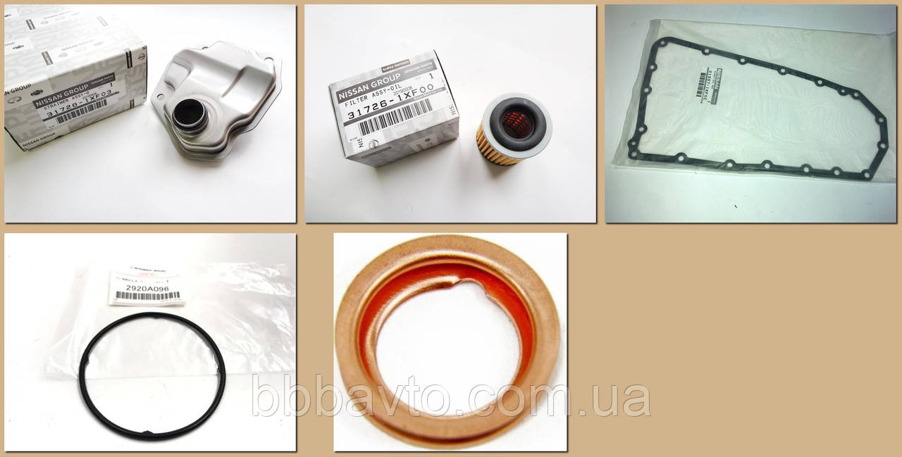 Набір фільтрів для заміни олії у варіаторі NISSAN X-TRAIL Т31 2011 (Ви-во NISSAN ), фото 1