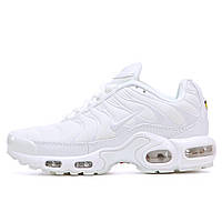 Мужские / женские кроссовки Nike Air Max Plus TN White 604133-139, белые кроссовки найк аир макс тн плюс