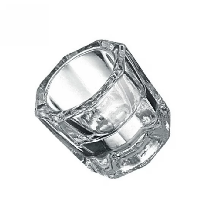 Склянка скляна для розведення хни, фарби, мономеру, фото 1