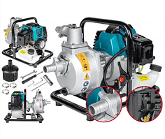 Мотопомпа бензинова AL-FA ALWP1 шланг 1"