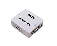 Адаптер-конвертер с HDMI на VGA (переходник) со звуком