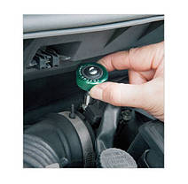 Міні трещітка дискова 1/4" TOPTUL 52 зубця CAUB0826, фото 3