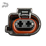 Фішка роз'єм моторчика стояночного тормоза 80 B4 Audi 1J0973722A 32330208, фото 3