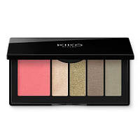 Kiko Milano Палітра тінів та румяна Smart Eyes And Cheeks Palette 02