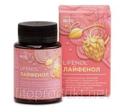 Лайфенол для жінок у період менопаузи та від стресу No30 Вітера