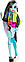 Монстер Хай Френкі Штейн Шаф Неон Monster High Frankie Stein Neon HNF79, фото 2