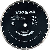 Диск алмазный YATO YT-60004 Ø= 400X 25,4 ММ. T= 3,6 ММ