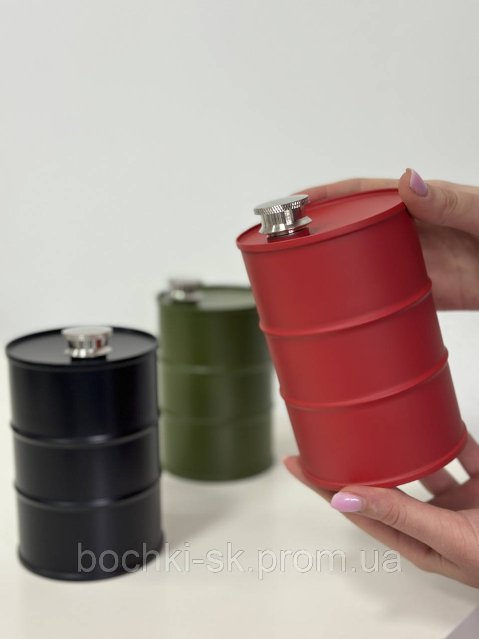 Мінібочка (фляга) з неіржавкої сталі 750 мл, фото 1