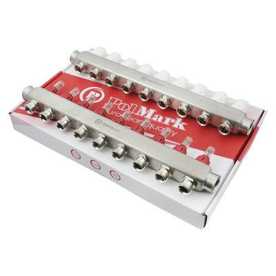 Колектор для теплої підлоги Polmark 1"X3/4" 9 контуру