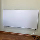 Керамічний панельний обігрівач СН-800, 15м2 (настінний) білий з кнопкою, фото 4