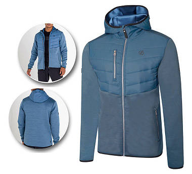 Кофта чоловіча Dare 2b Narrative II Full Zip Sweater XXL Blue/Stellar, фото 3