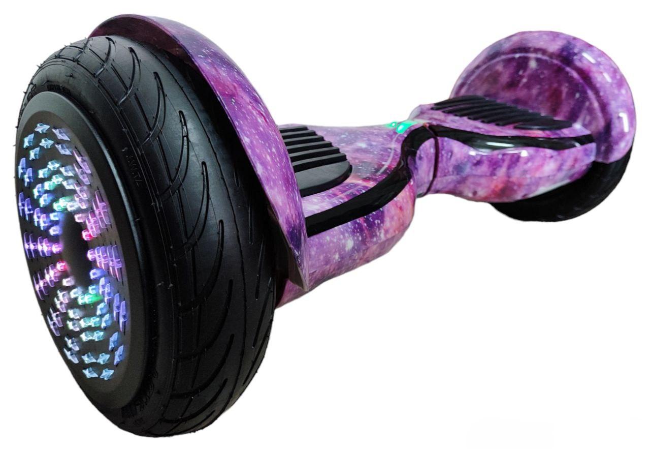 Гіроборд Smart Balancе Wheel Premium 10,5 Фіолетовий космос, фото 1