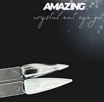 Гель-лак Amazing Crystal Cat eye gel кішка Moon Full 12 мл