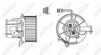 Електродвигун (вентилятор) салону PR00053069 на Mercedes-Benz C-Class 2007-2011