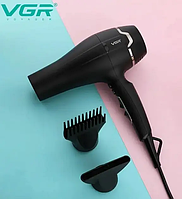 Професійний потужний фен для волосся VGR V-450 з холодним і гарячим повітрям 2400 Вт VP-544