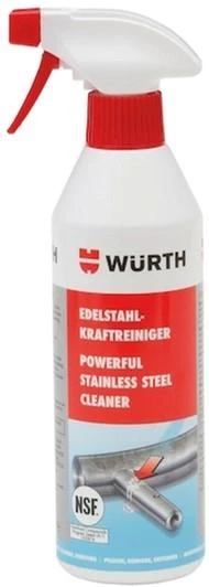 Очищувач Wurth для нержавіючої сталі 500 мл (08931212)