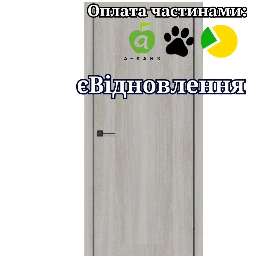 Двері LINE Шимо Пекан екошпон глухе