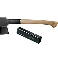 Набір сокира колун Fiskars Norden N12 + точило (1052277)