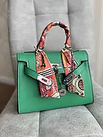 Жіноча сумочка зелена Hermes Green